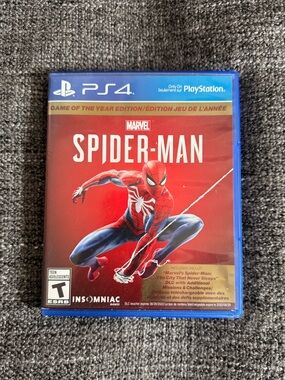 Marvel Spiderman Game Of The Year Sony PS4 Playstation 4 Game Complete